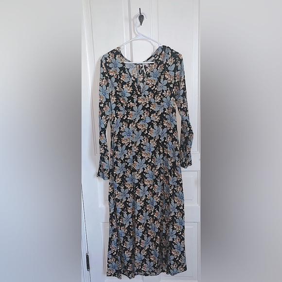 Free People Gates to the Garden Midi Dress NWOT - Picture 4 of 5